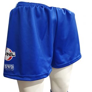 blue playing shorts hoodies ferntree gully football netball club