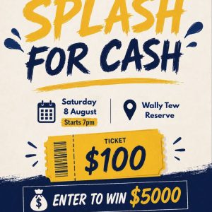 SPLASH FOR CASH 2026 - Win $5000